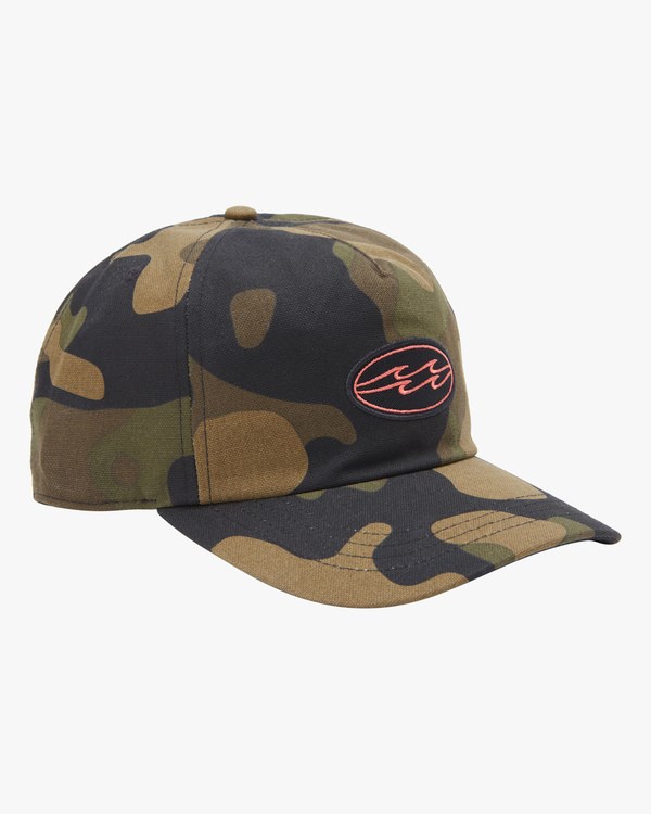 Billabong Wallride Snapback Hat Camo | YMLIJ7293