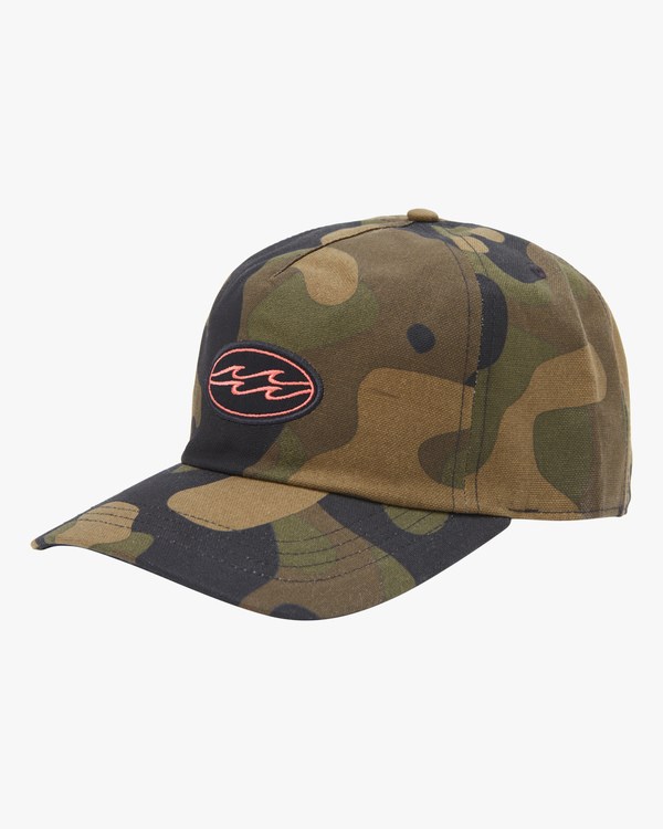 Billabong Wallride Snapback Hat Camo | YMLIJ7293