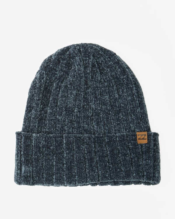 Billabong Warm Up Knit Beanie Blue Horizon | ZMBLT3984