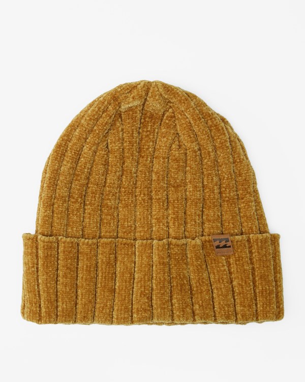 Billabong Warm Up Knit Beanie Golden Spice | WAJFC7245