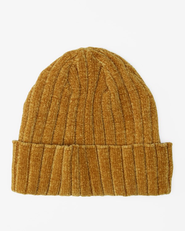 Billabong Warm Up Knit Beanie Golden Spice | WAJFC7245