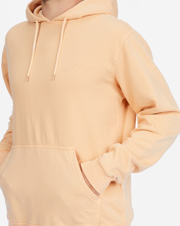 Billabong Wave Washed Pullover Hoodie Dusty Pink | GKOXI0168