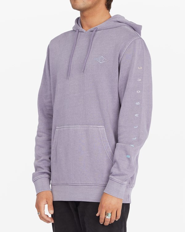 Billabong Wave Washed Unity Pullover Hoodie Purple Haze | SIQKX4675