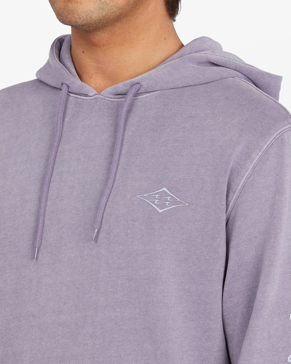 Billabong Wave Washed Unity Pullover Hoodie Purple Haze | SIQKX4675