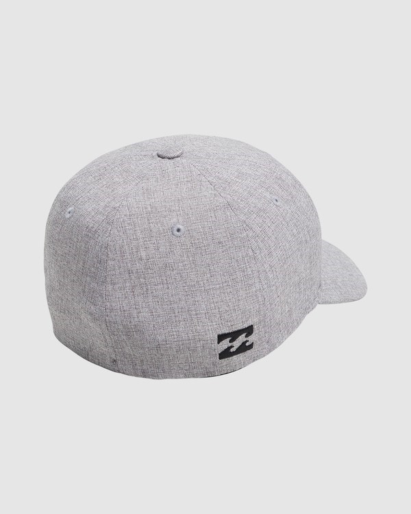 Billabong Wavy Davy Heatherlight Flexfit Hat Dark Grey | YNVEG5238