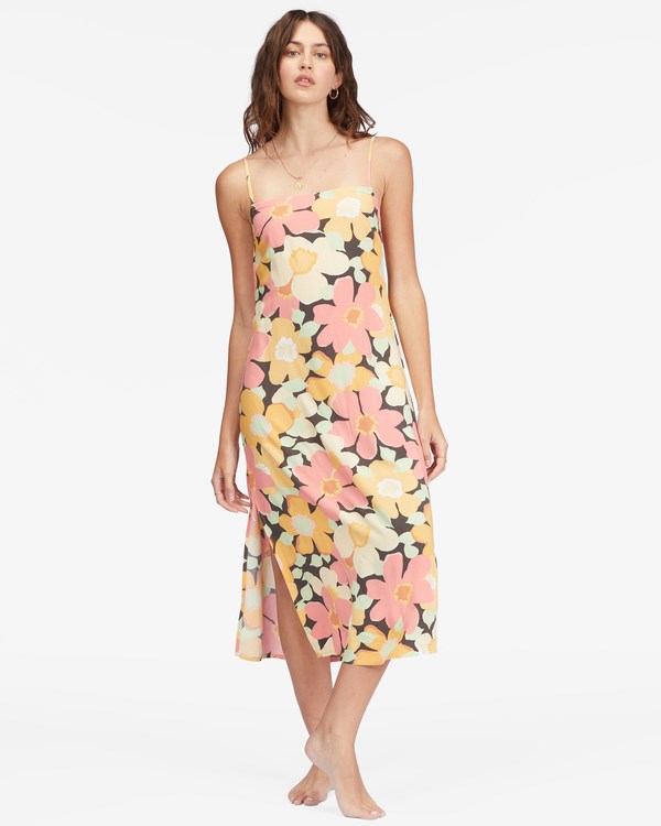 Billabong Weekend Waves Midi Slip Dress Multi | IWACP5148