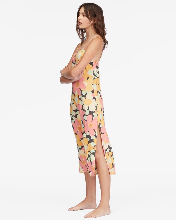 Billabong Weekend Waves Midi Slip Dress Multi | IWACP5148