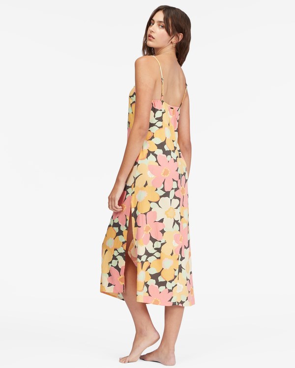 Billabong Weekend Waves Midi Slip Dress Multi | IWACP5148