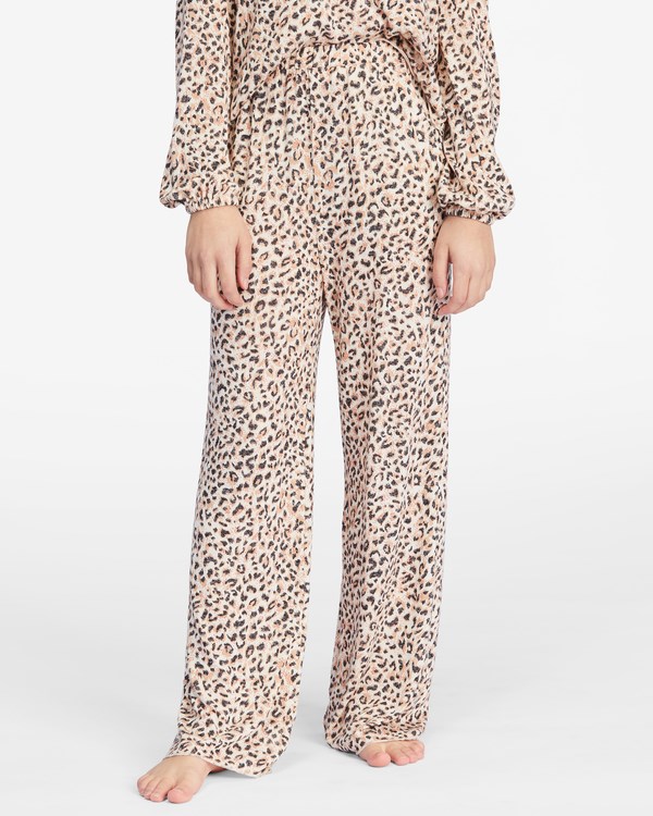 Billabong Wide Eyes Knit Pants Animal | WHNOE1268