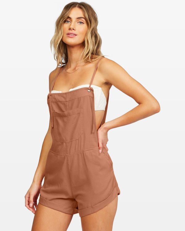 Billabong Wild Pursuit Romper Sunburnt | RKSYQ0581